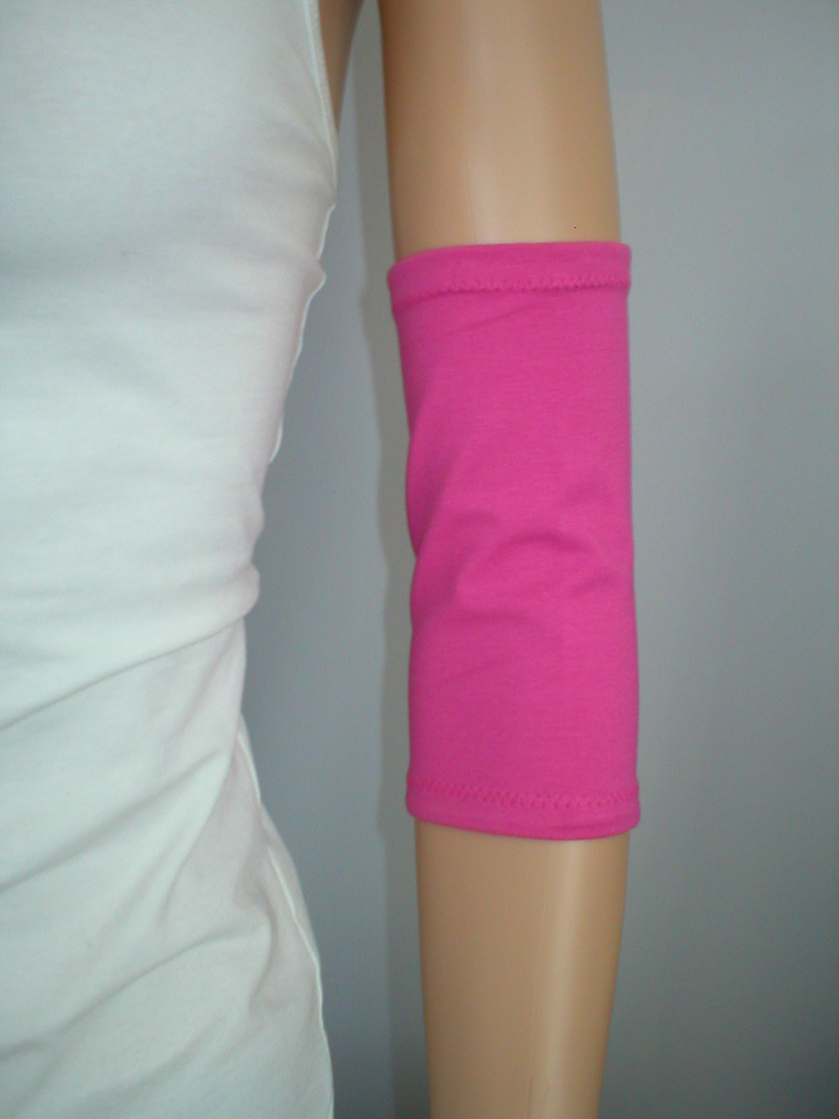 Extra small picc line sleeves - picc line covers - hot pink