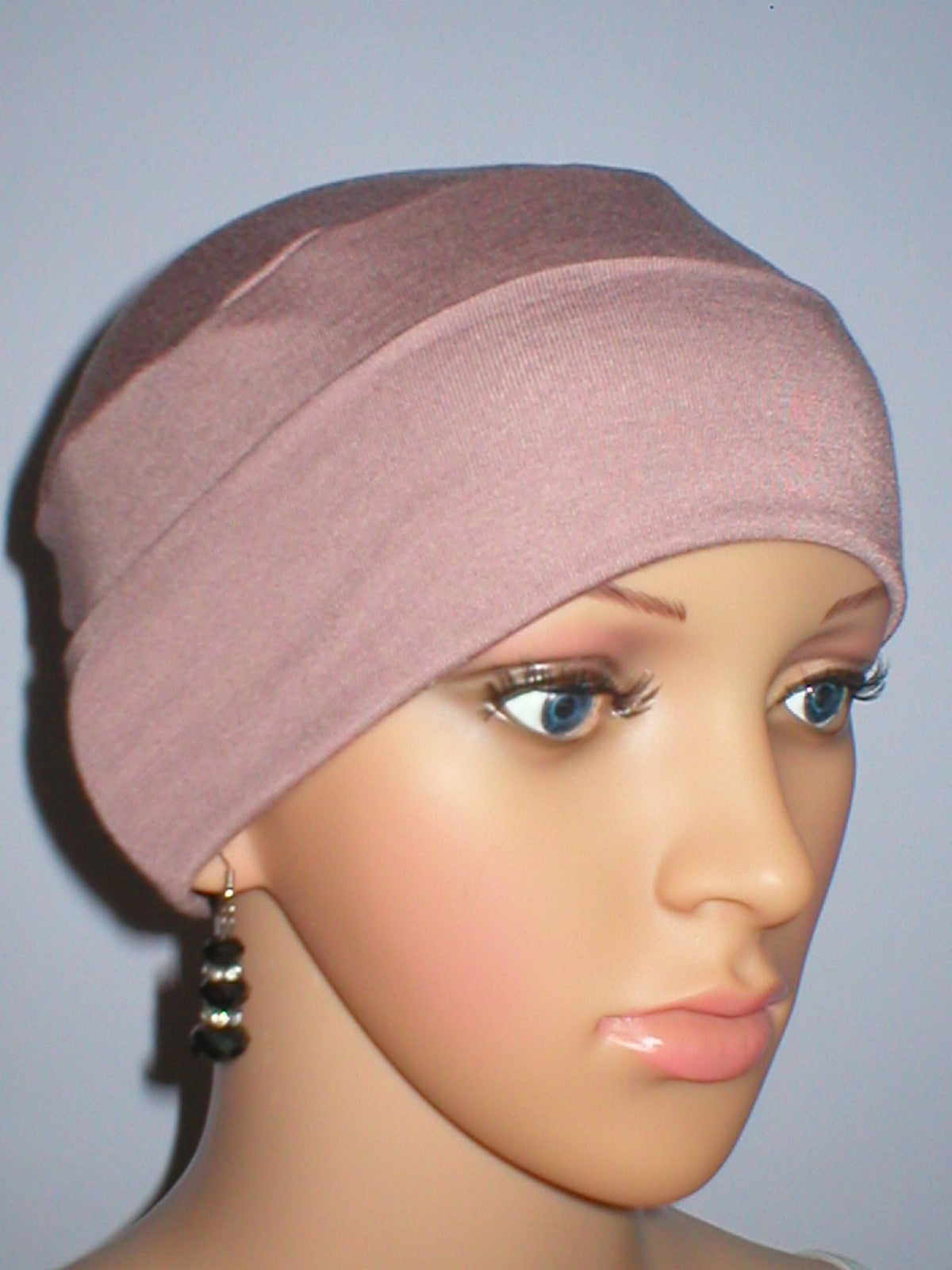 Soft comfortable base chemo hats for hair loss - Olivia heather