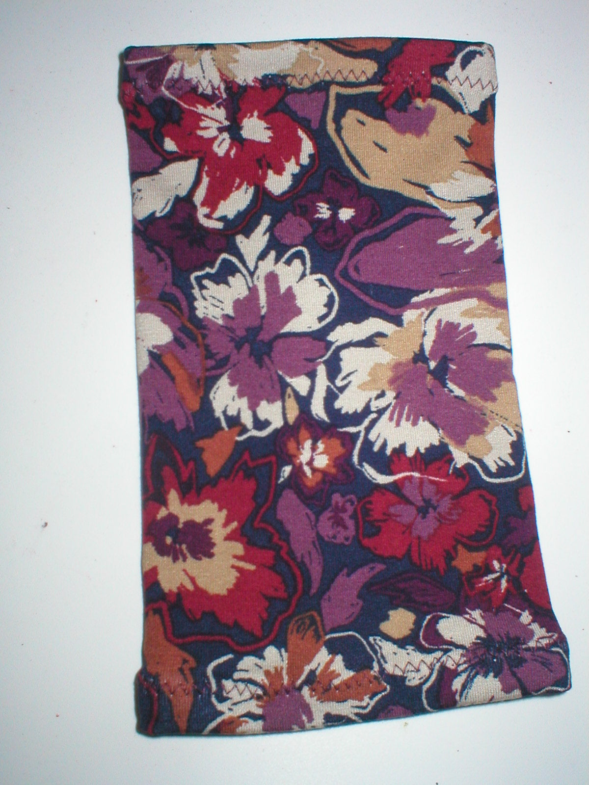 Premium patterned small picc covers for chemo/diabetes etc - Navy pansy