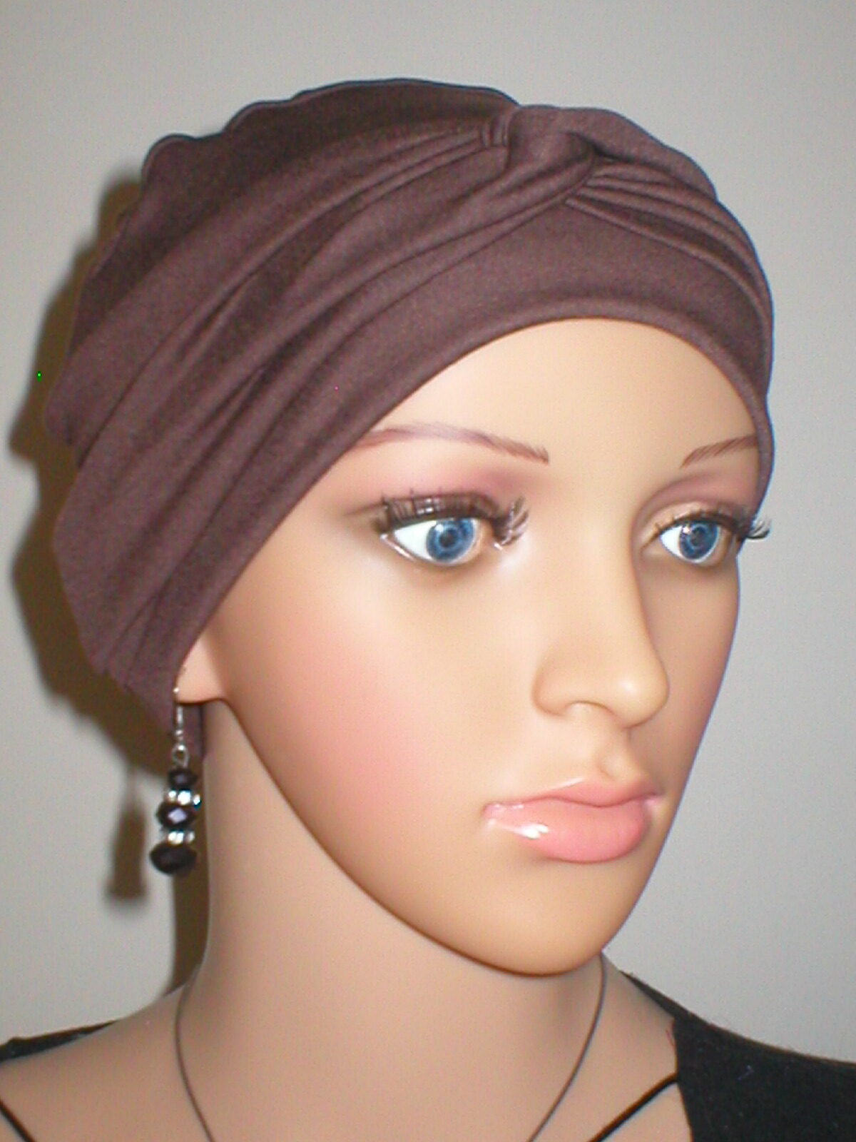 Soft comfortable chemo hat and twist headband Full coverage