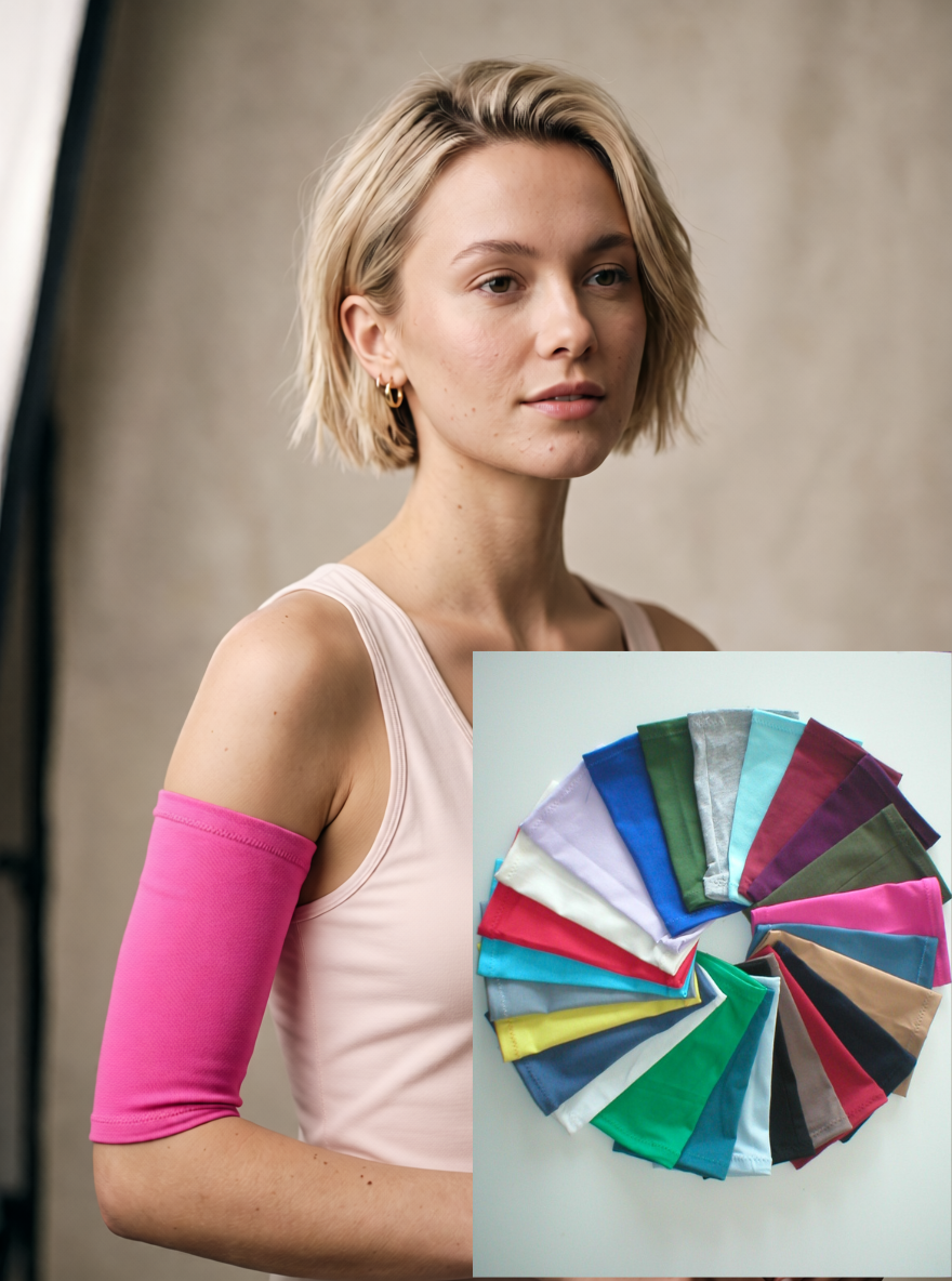Large picc line sleeves - picc line covers 20+ colours