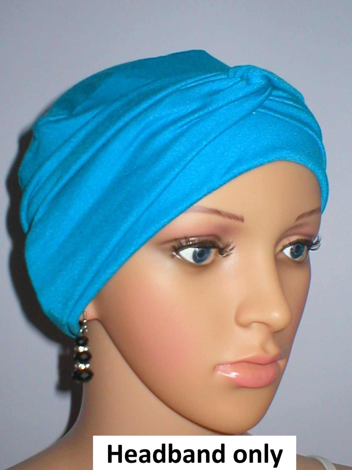 Soft twist headband - chemo hat accessory - Emma KIngfisher