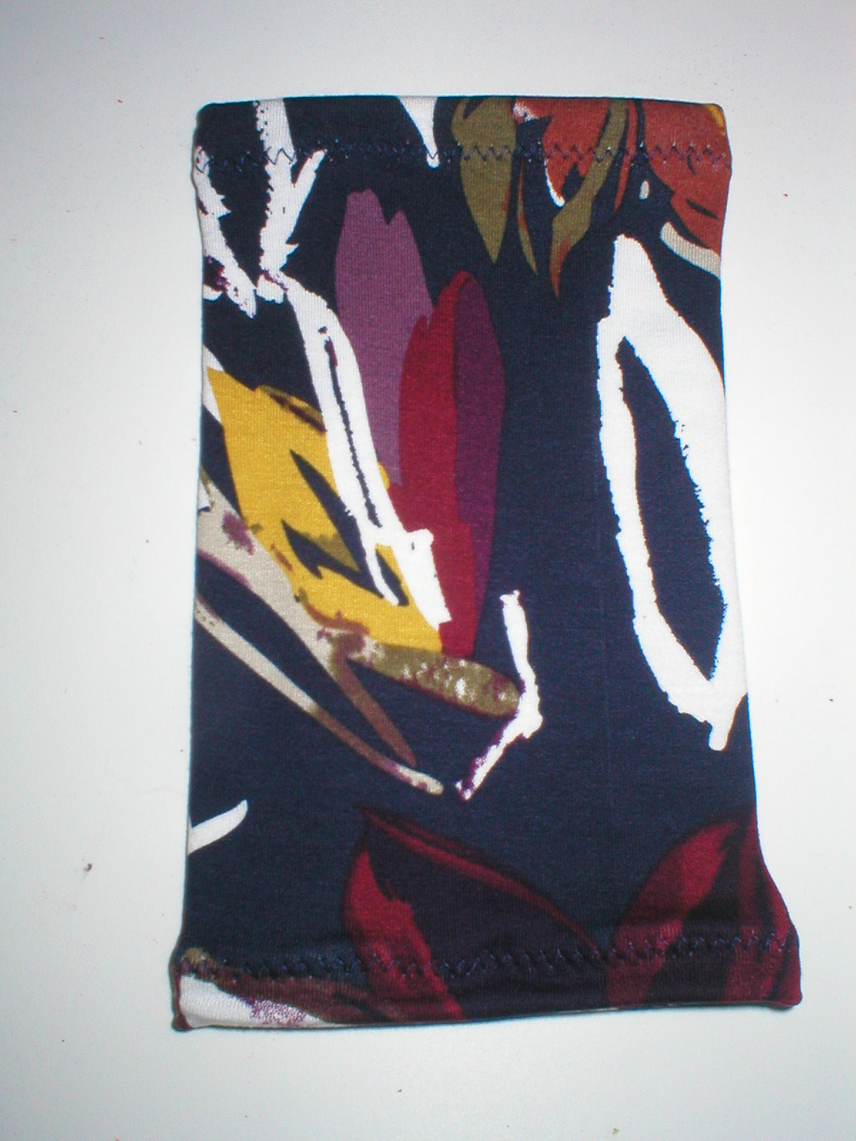 Premium patterned small picc covers for chemo/diabetes etc - Navy lily