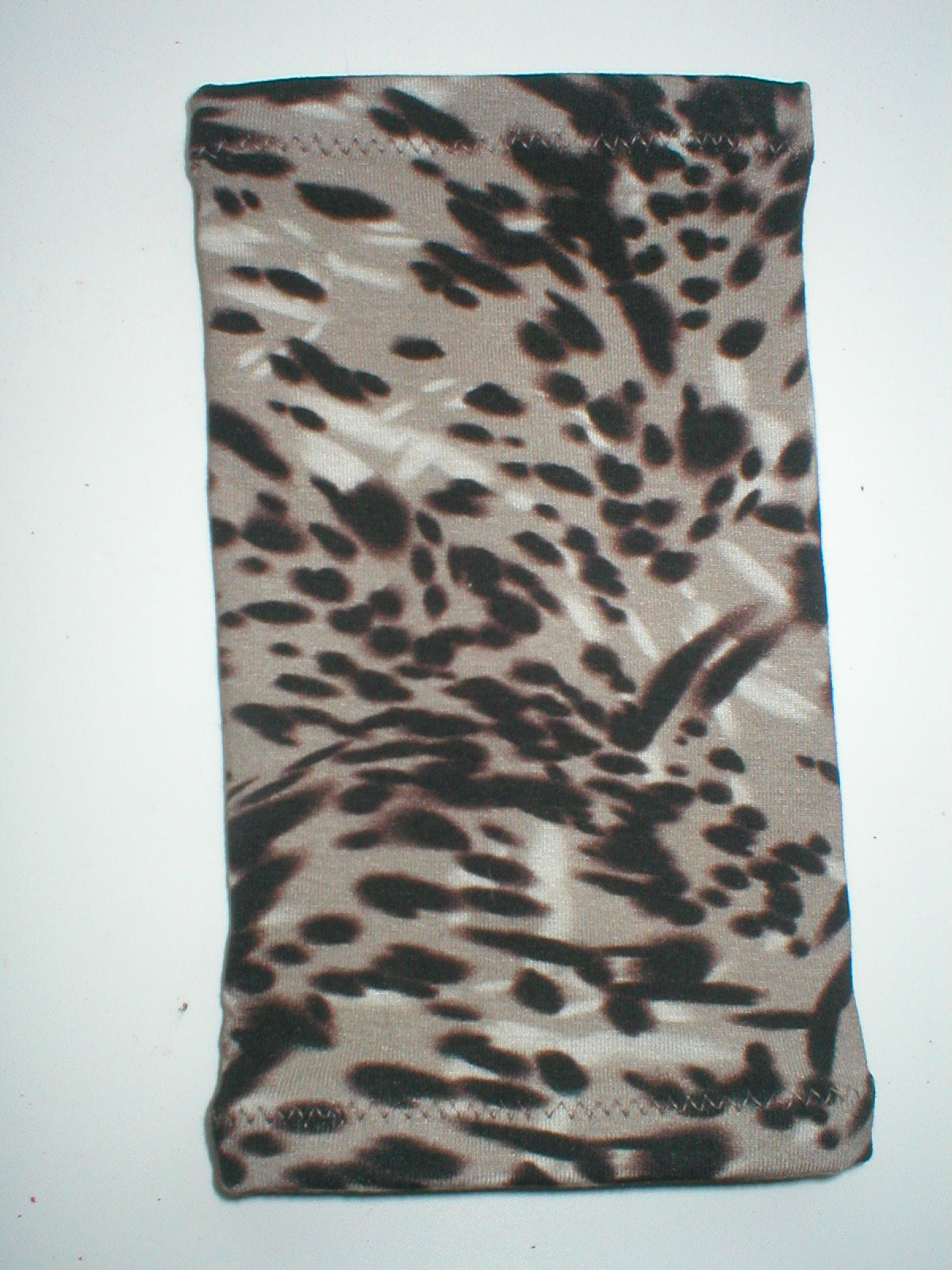 Premium patterned medium picc line covers for chemo/diabetes etc - Cappuccino choc leopard