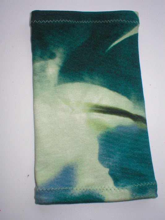 Premium patterned medium picc line covers for chemo/diabetes etc - Green haze