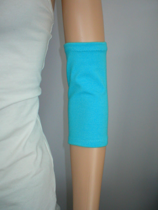 Extra small picc line sleeves - picc line site covers - Turquoise